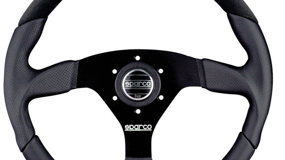 Sparco Universal Lenkrad L505 - Schwarz Leder - Durchmesser 350mm AutoStyle  - #1 in auto-accessoires